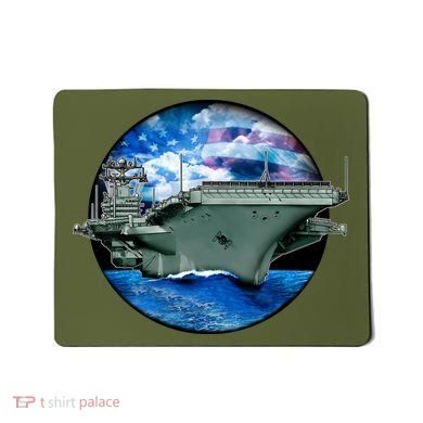 Aircraft Carrier Mousepad