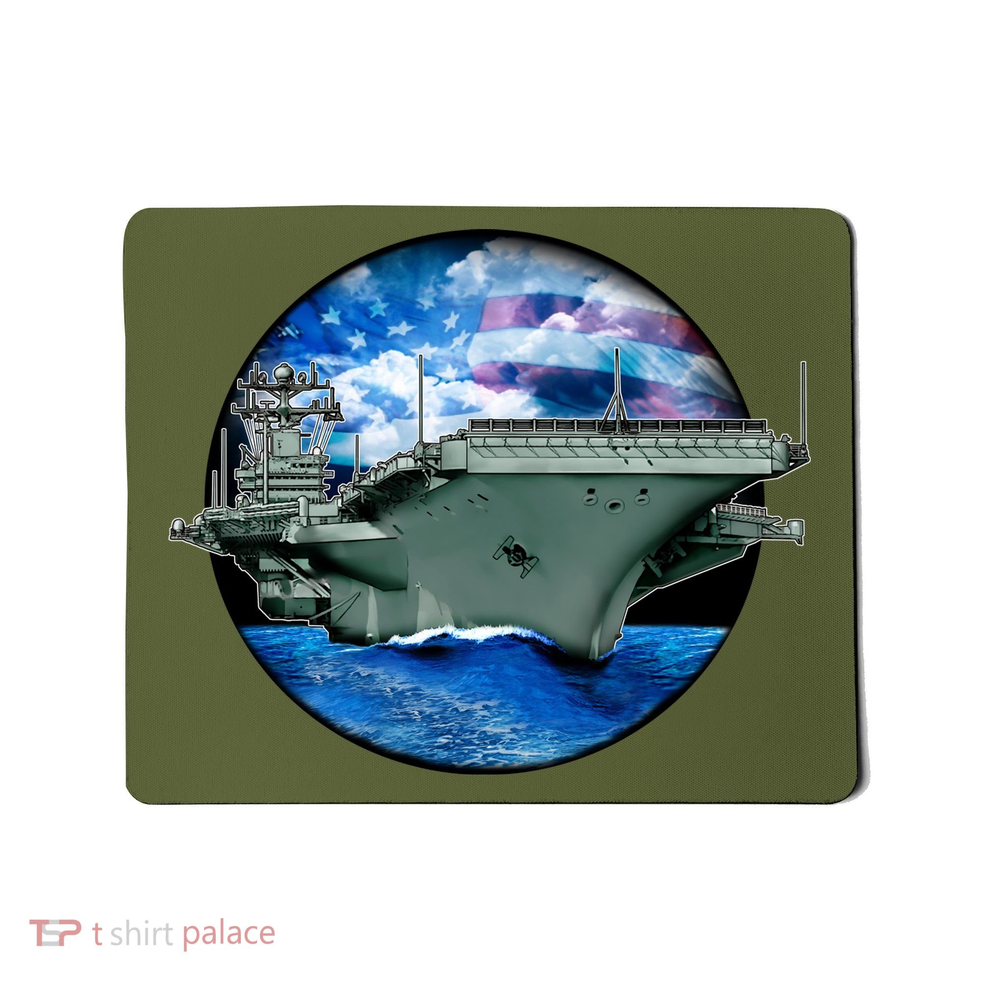 Aircraft Carrier Mousepad