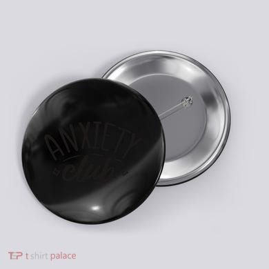 Anxiety Club Button