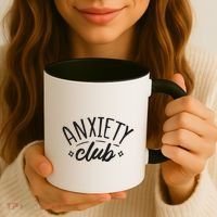 Anxiety Club Coffee Mug thumb 3