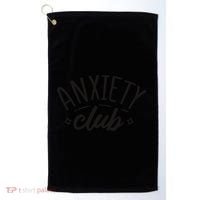 Anxiety Club Golf Towel thumb 0