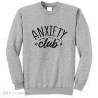 Anxiety Club Sweatshirt thumb 0