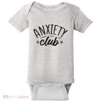 Anxiety Club Baby Bodysuit thumb 0