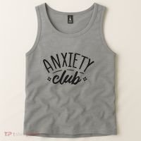 Anxiety Club Tank Top thumb 2