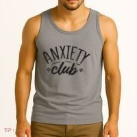Anxiety Club Tank Top thumb 3