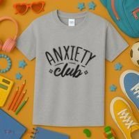 Anxiety Club Kids T-Shirt thumb 3
