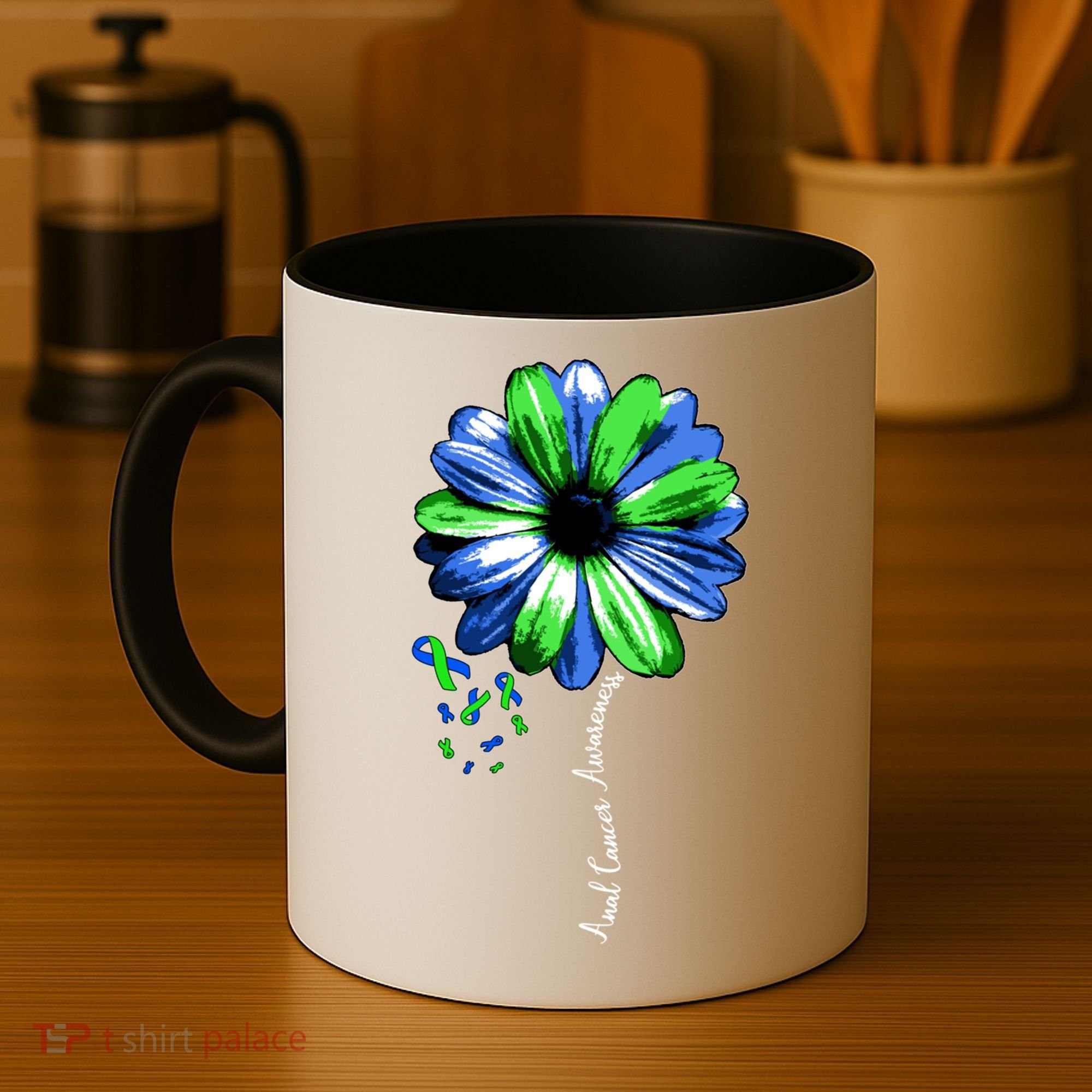 Anal Cancer Awareness Gift Warrior Pretty Coffee Mug