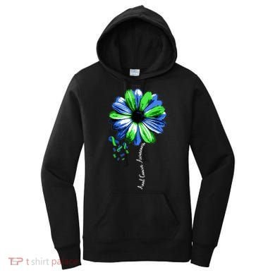 Anal Cancer Awareness Gift Warrior Pretty Women's Hoodie