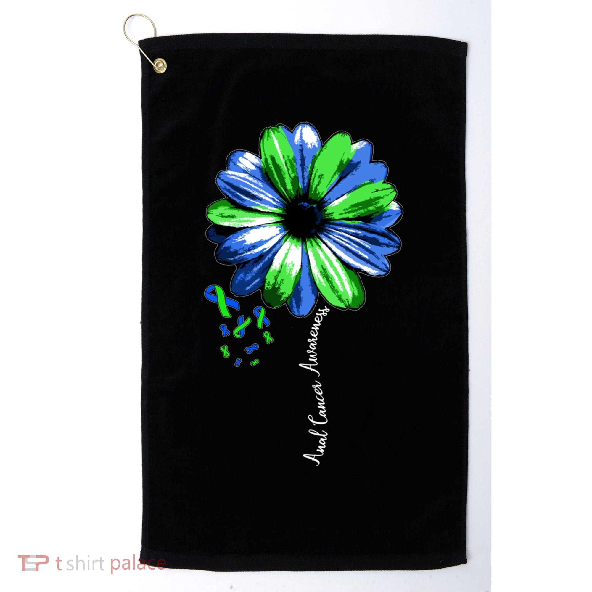 Anal Cancer Awareness Gift Warrior Pretty Golf Towel