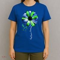 Anal Cancer Awareness Gift Warrior Pretty T-Shirt thumb 4