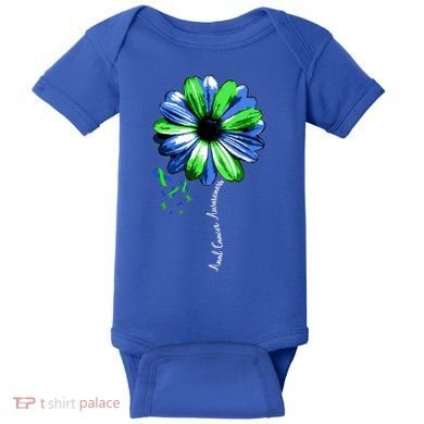 Anal Cancer Awareness Gift Warrior Pretty Baby Bodysuit