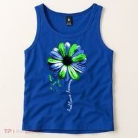 Anal Cancer Awareness Gift Warrior Pretty Tank Top thumb 2