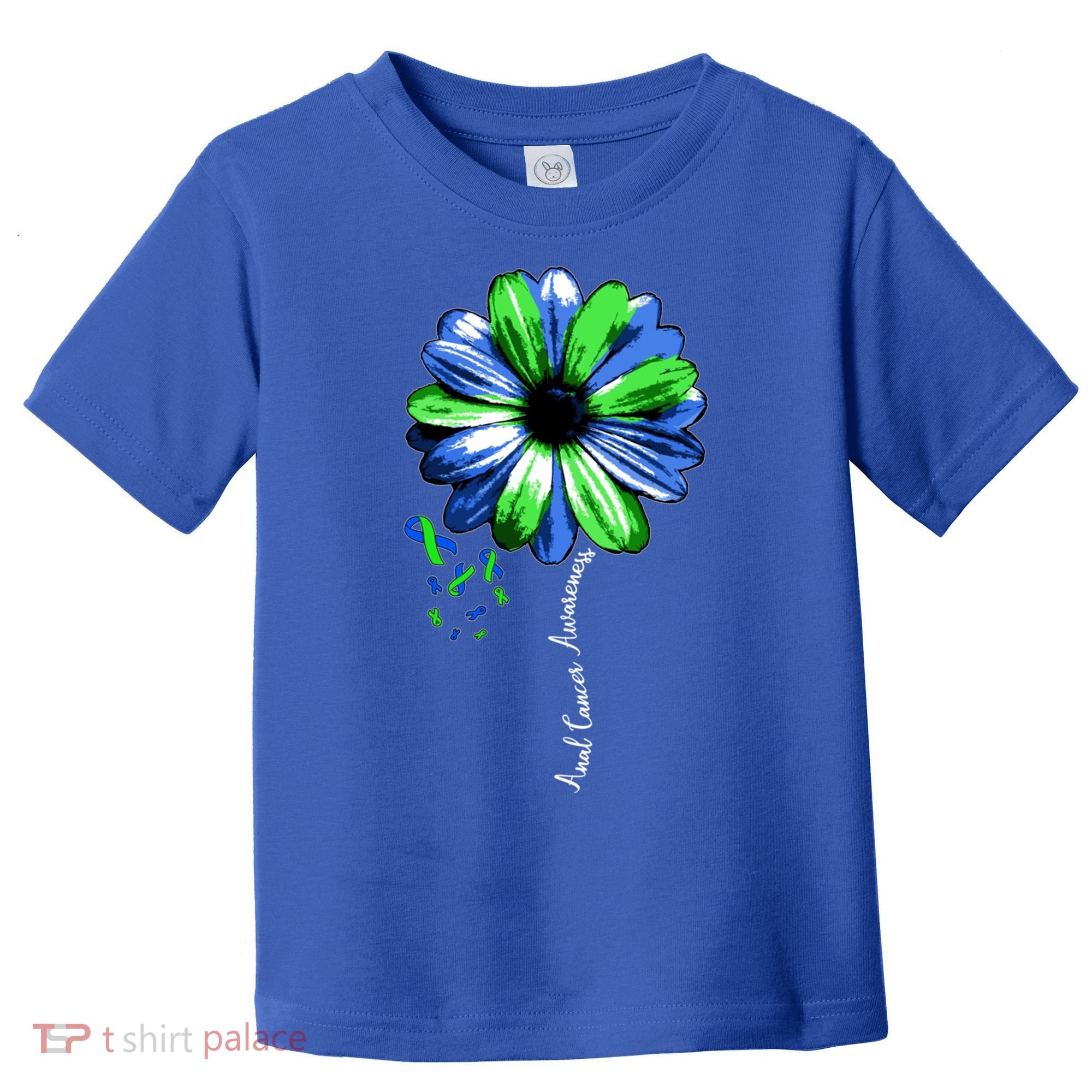 Anal Cancer Awareness Gift Warrior Pretty Toddler T-Shirt