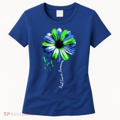 Anal Cancer Awareness Gift Warrior Pretty Women's T-Shirt