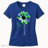 Anal Cancer Awareness Gift Warrior Pretty Women's T-Shirt thumb 0