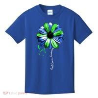Anal Cancer Awareness Gift Warrior Pretty Kids T-Shirt thumb 0
