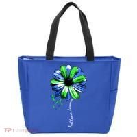 Anal Cancer Awareness Gift Warrior Pretty Tote Bag thumb 0