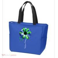 Anal Cancer Awareness Gift Warrior Pretty Tote Bag thumb 3