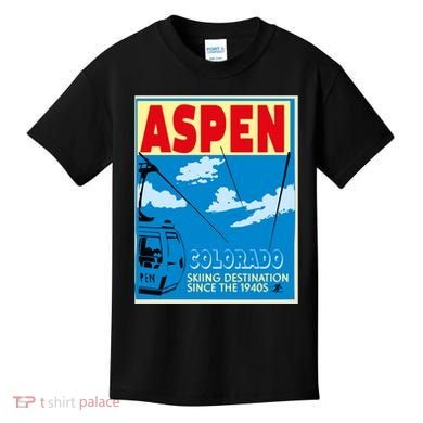 Aspen Colorado Kids T-Shirt