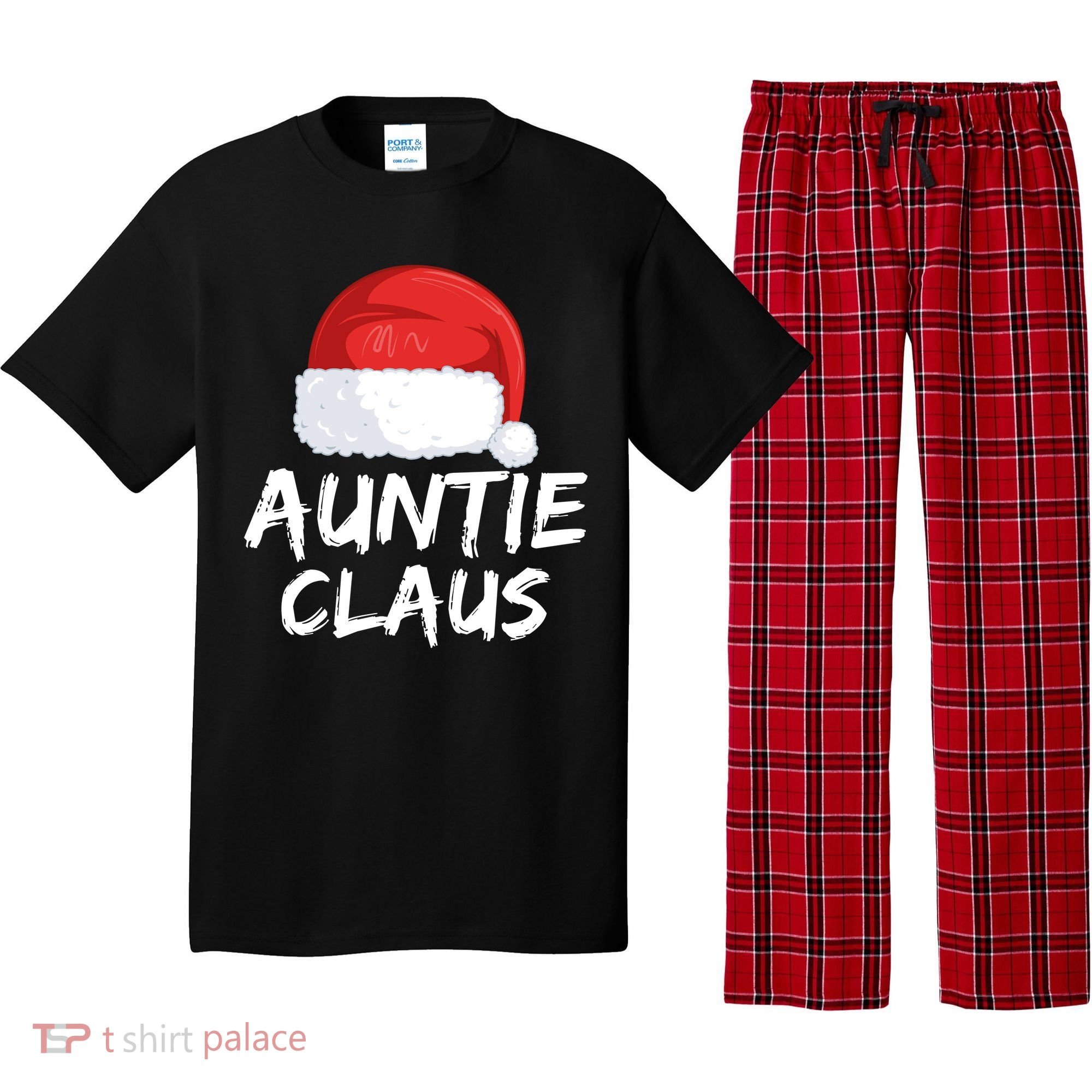 Auntie Claus Pajama Set