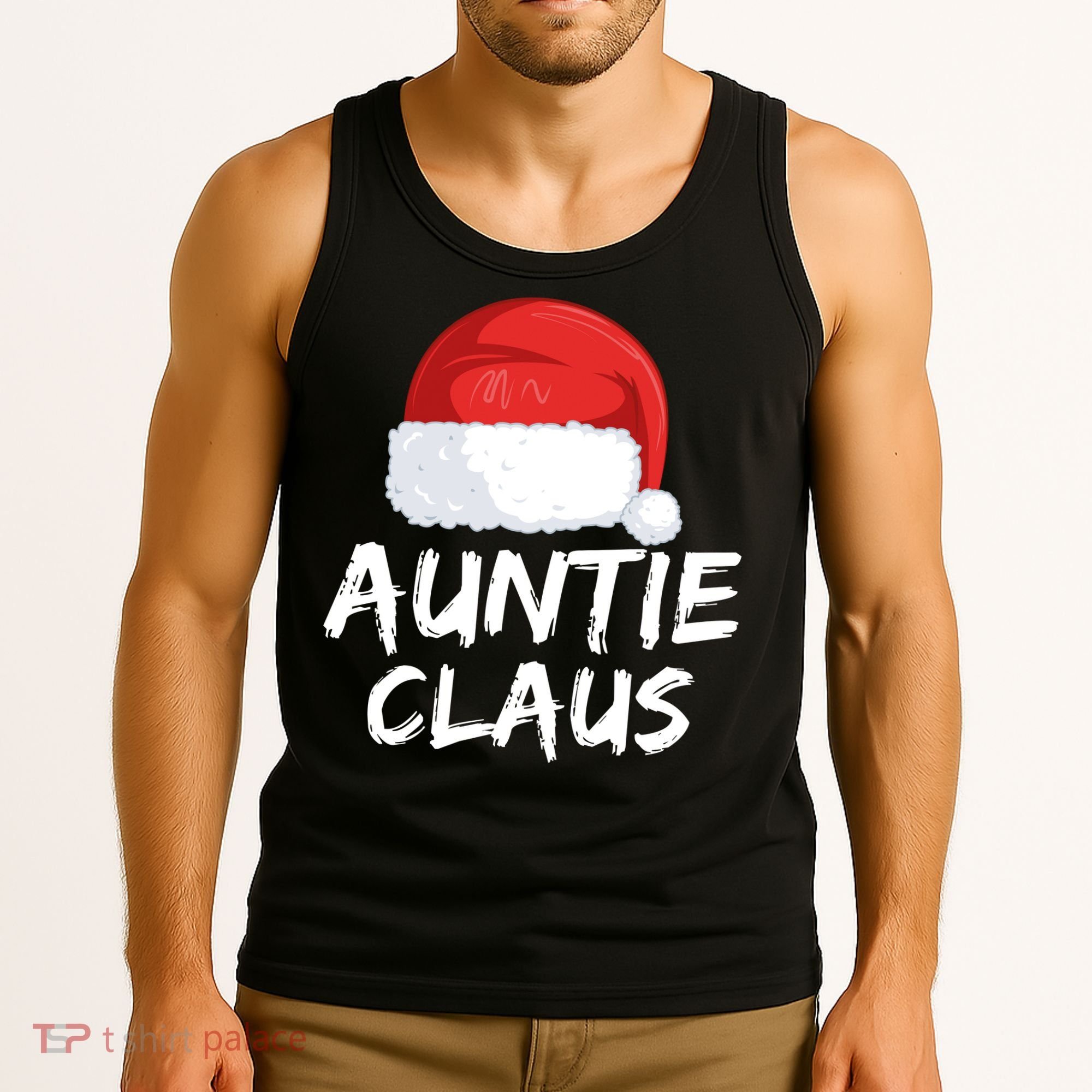 Auntie Claus Tank Top