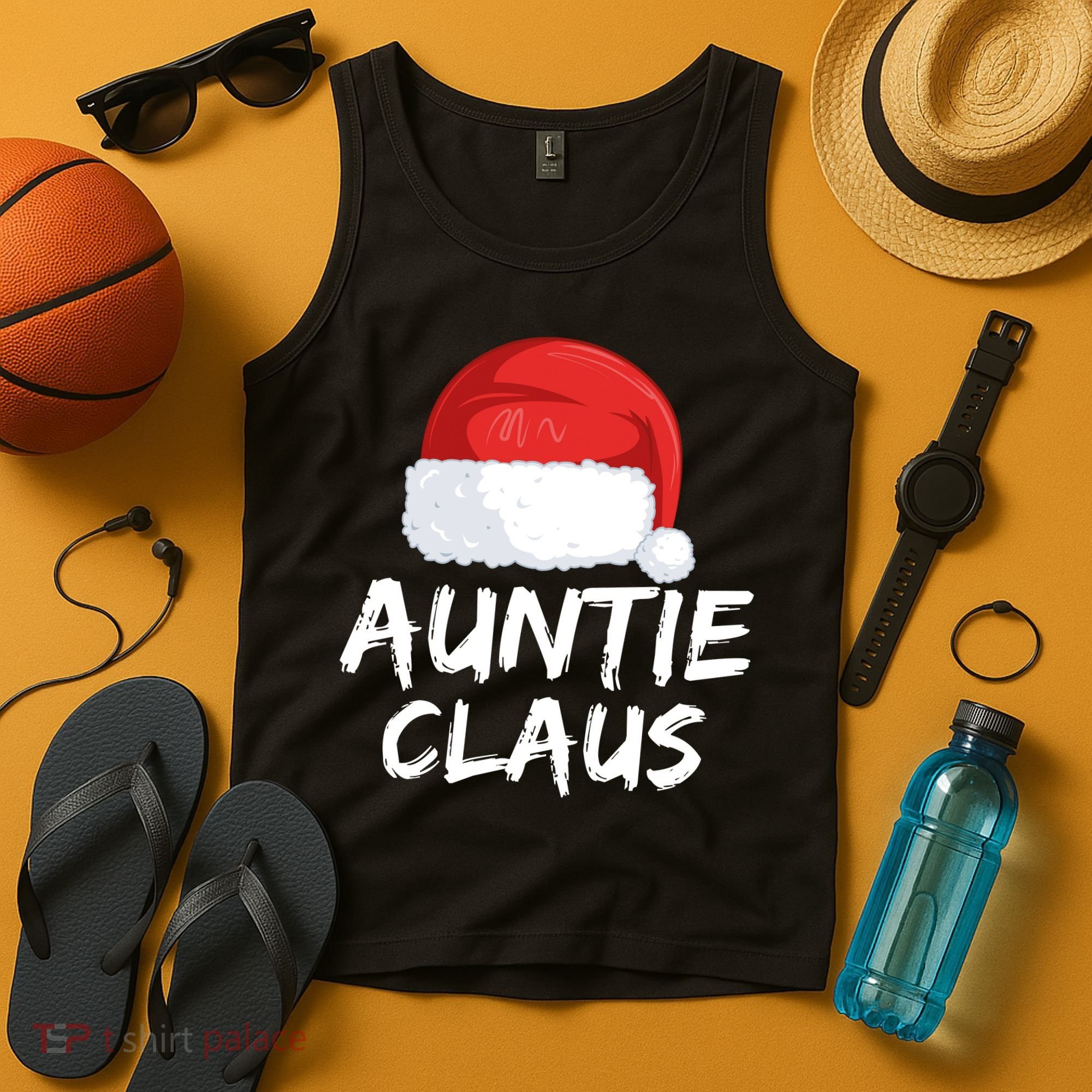 Auntie Claus Tank Top
