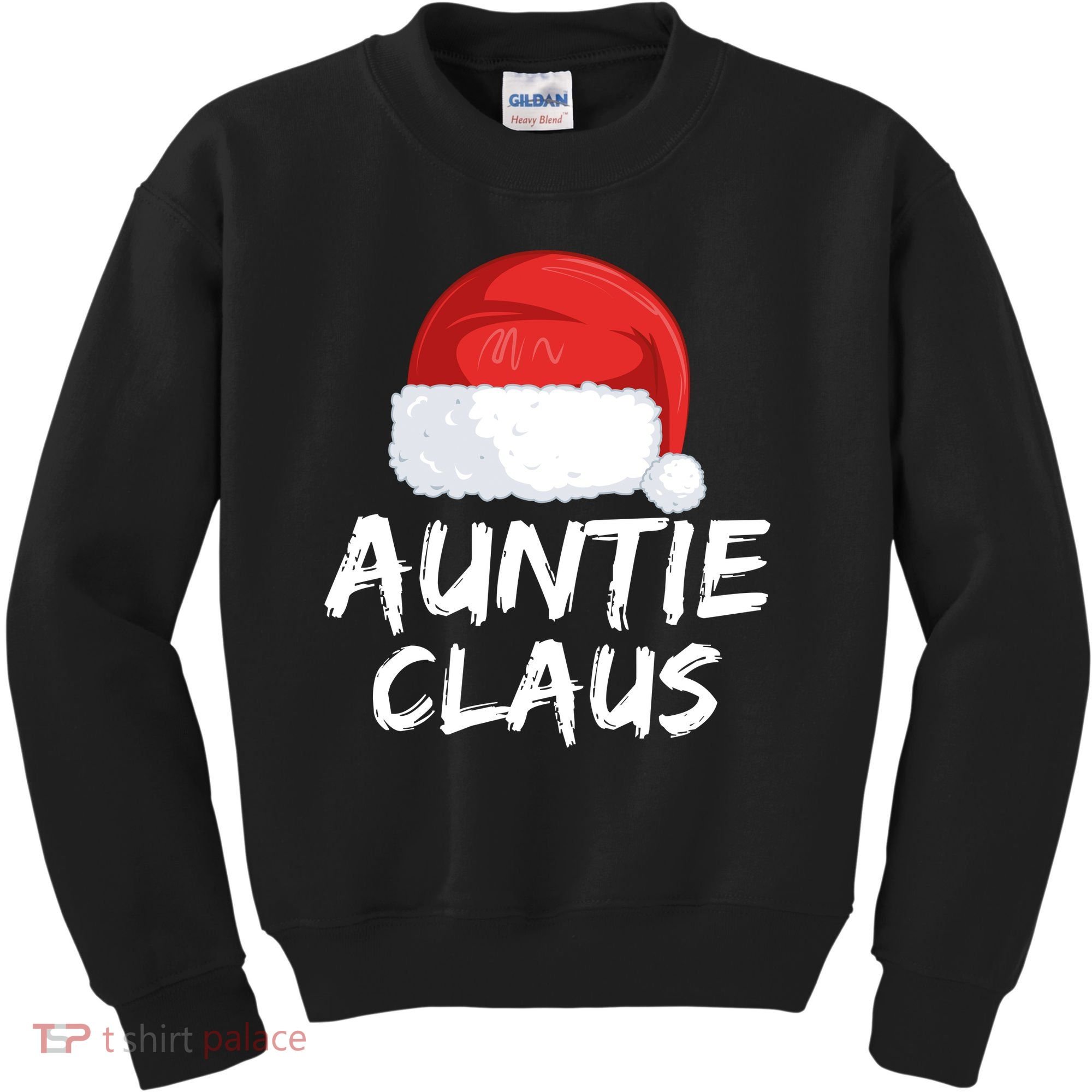 Auntie Claus Kids Sweatshirt