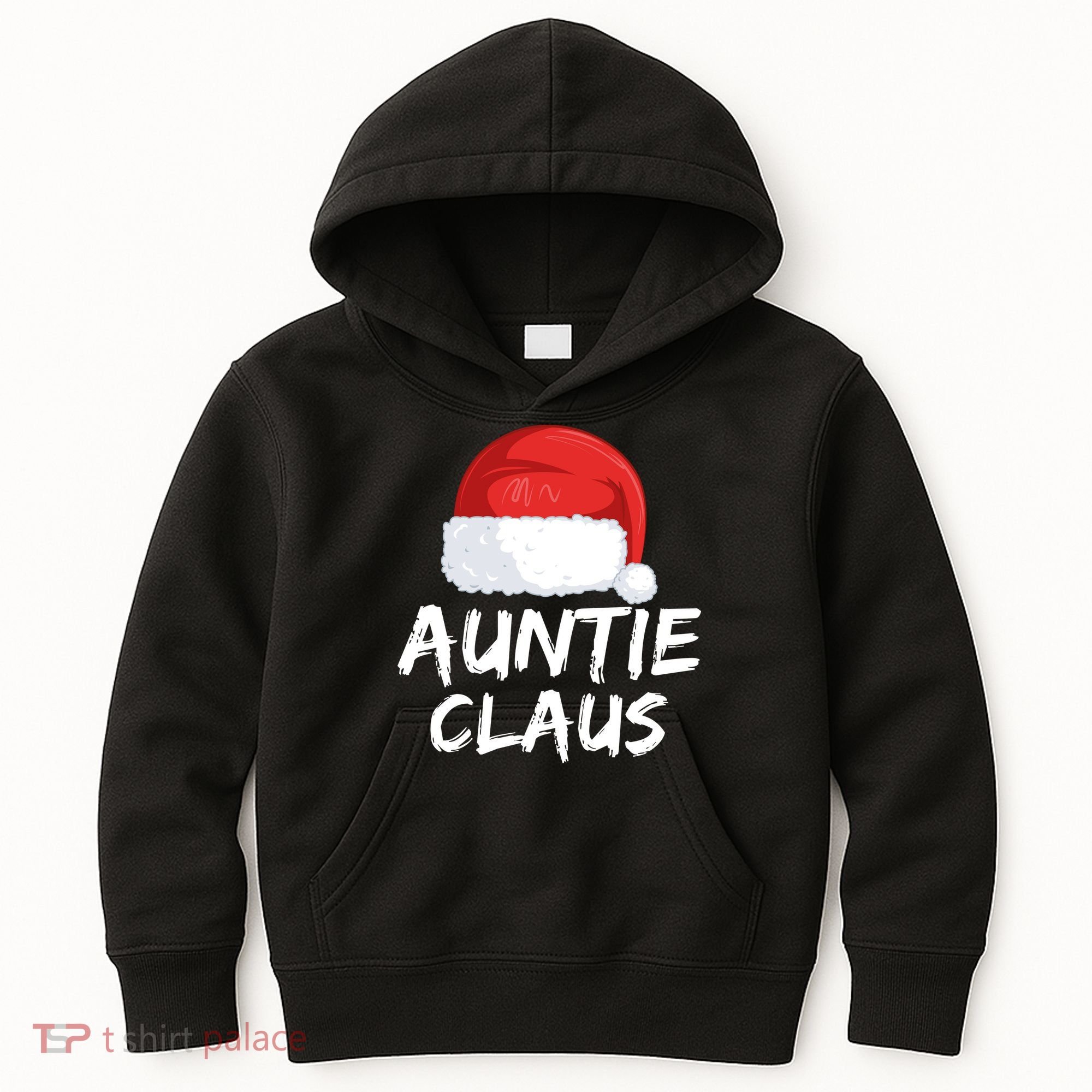 Auntie Claus Kids Hoodie