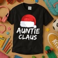 Auntie Claus Kids T-Shirt thumb 3