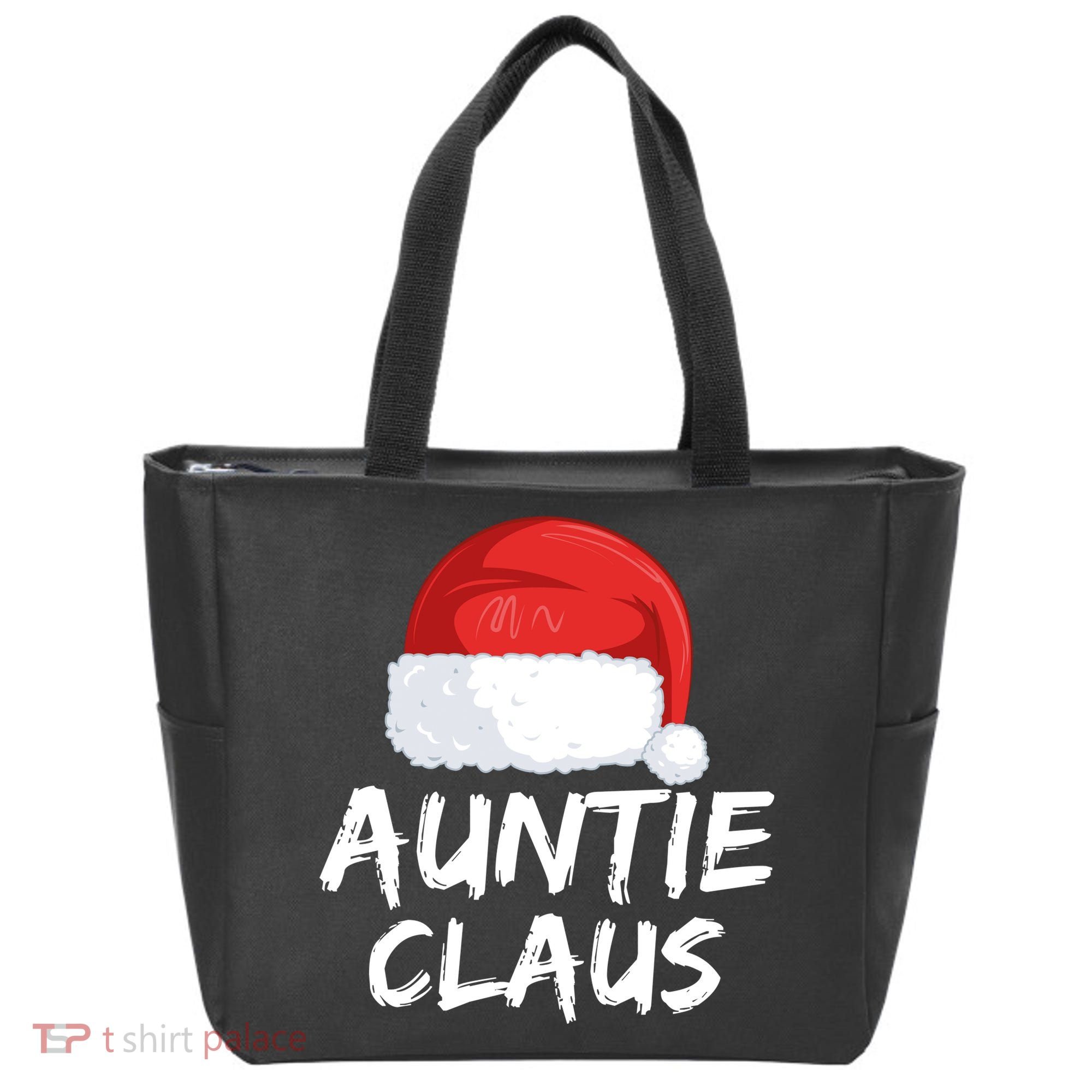 Auntie Claus Tote Bag