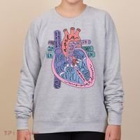 Anatomy Cardiologist Anatomical Heart Women's Sweatshirt thumb 0