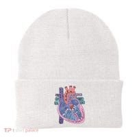 Anatomy Cardiologist Anatomical Heart Beanie thumb 0