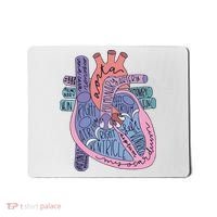 Anatomy Cardiologist Anatomical Heart Mousepad thumb 0