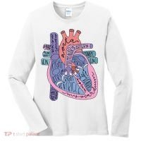 Anatomy Cardiologist Anatomical Heart Women's Long Sleeve Shirt thumb 0