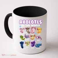 Axolotl Cute Axolotls Animals Of The World Herpetology 2 Coffee Mug thumb 0