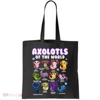 Axolotl Cute Axolotls Animals Of The World Herpetology 2 Tote Bag thumb 0