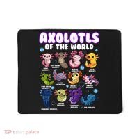 Axolotl Cute Axolotls Animals Of The World Herpetology 2 Mousepad thumb 0