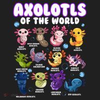 Axolotl Cute Axolotls Animals Of The World Herpetology 2 Hat thumb 2