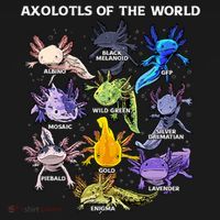 Axolotl Cute Axolotls Animals Of The World Herpetology Women's Tank Top thumb 5