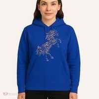 Arabic Calligraphy Arabian Horse Al Mutanabbi Poem Hoodie thumb 5