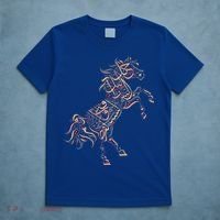 Arabic Calligraphy Arabian Horse Al Mutanabbi Poem T-Shirt thumb 5