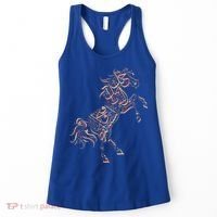 Arabic Calligraphy Arabian Horse Al Mutanabbi Poem Women's Tank Top thumb 0