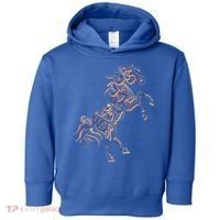 Arabic Calligraphy Arabian Horse Al Mutanabbi Poem Toddler Hoodie thumb 0