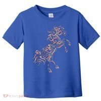 Arabic Calligraphy Arabian Horse Al Mutanabbi Poem Toddler T-Shirt thumb 0
