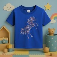 Arabic Calligraphy Arabian Horse Al Mutanabbi Poem Toddler T-Shirt thumb 3