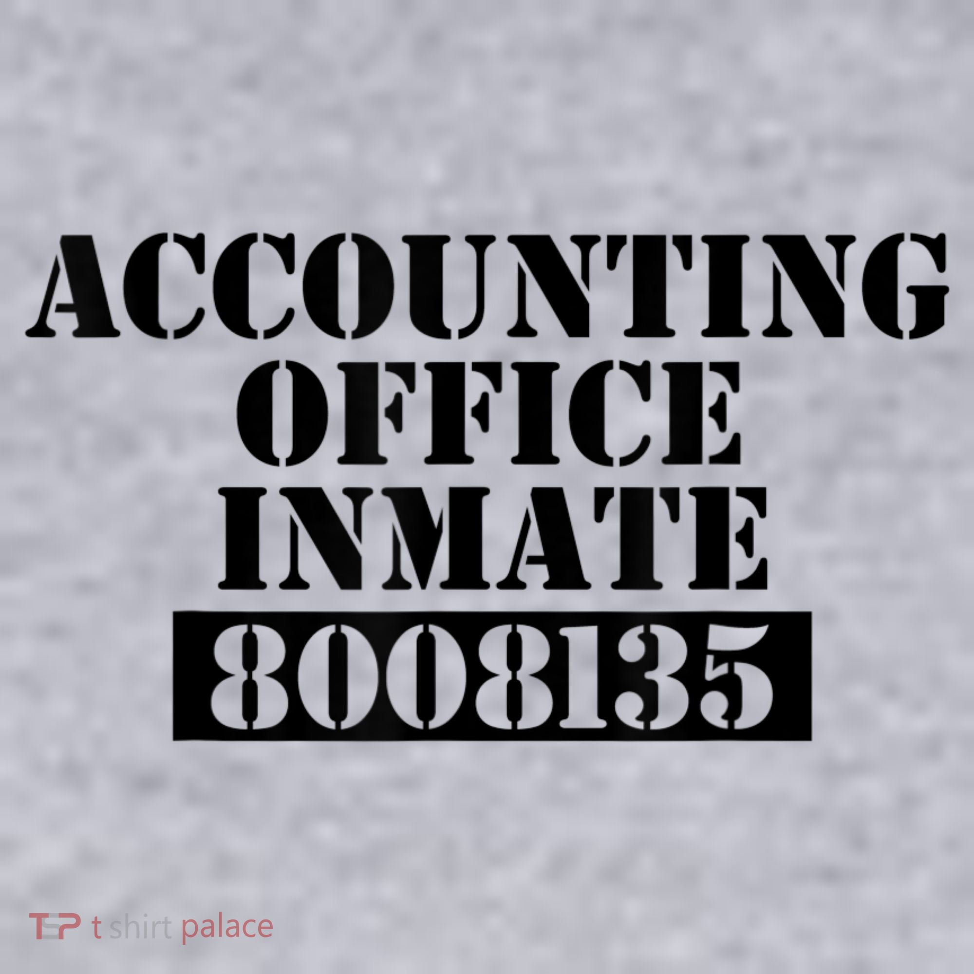 Accountant Costume Accounting Office Inmate Costume Women's Sweatshirt