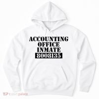 Accountant Costume Accounting Office Inmate Costume Hoodie thumb 0