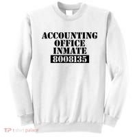 Accountant Costume Accounting Office Inmate Costume Sweatshirt thumb 0