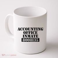 Accountant Costume Accounting Office Inmate Costume Coffee Mug thumb 0