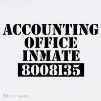 Accountant Costume Accounting Office Inmate Costume Women's Tank Top thumb 5